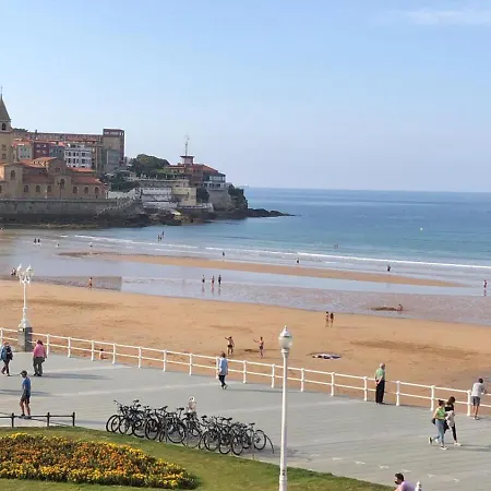 Escalerona Apartment, Fantastic Views, 1st Line Apartment Gijon