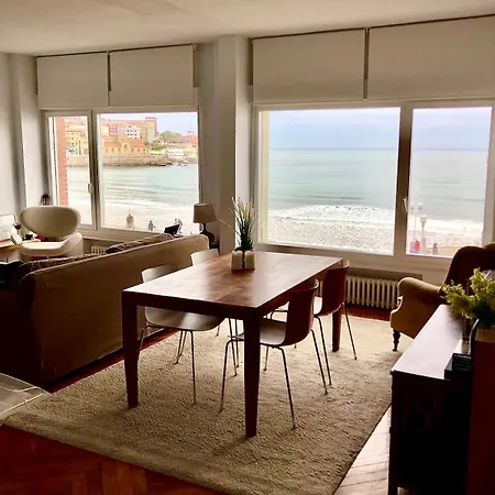 Escalerona Apartment, Fantastic Views, 1st Line * Gijon